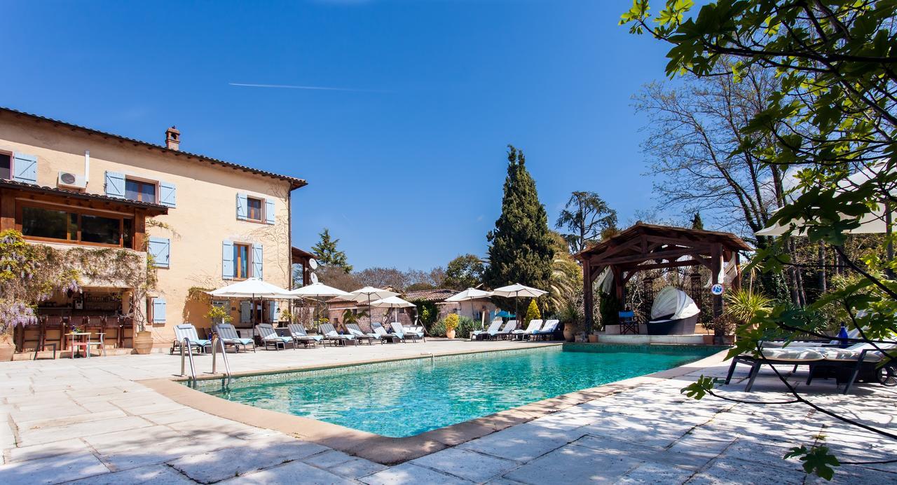 Le Mas Shabanou Bed and Breakfast Roquefort-les-Pins Exterior foto