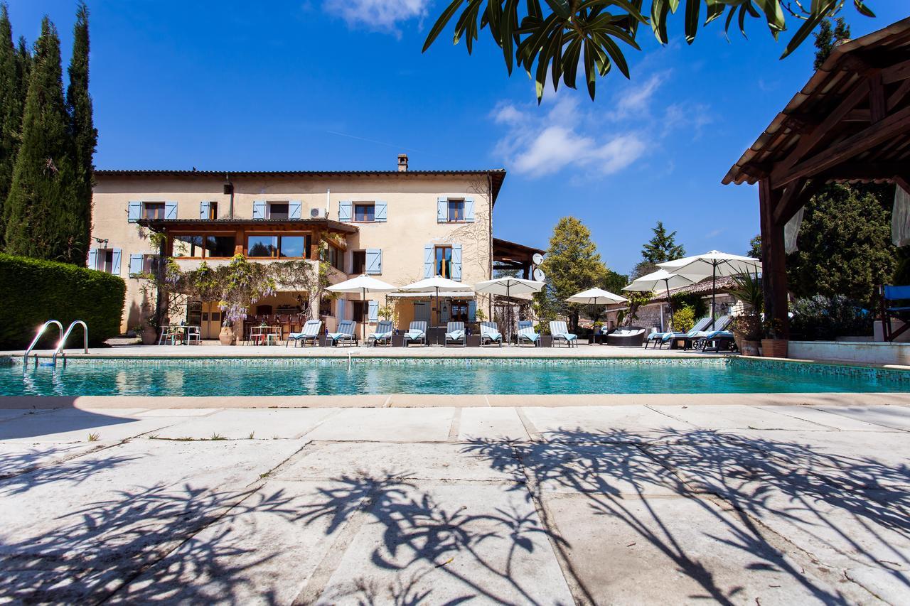 Le Mas Shabanou Bed and Breakfast Roquefort-les-Pins Exterior foto